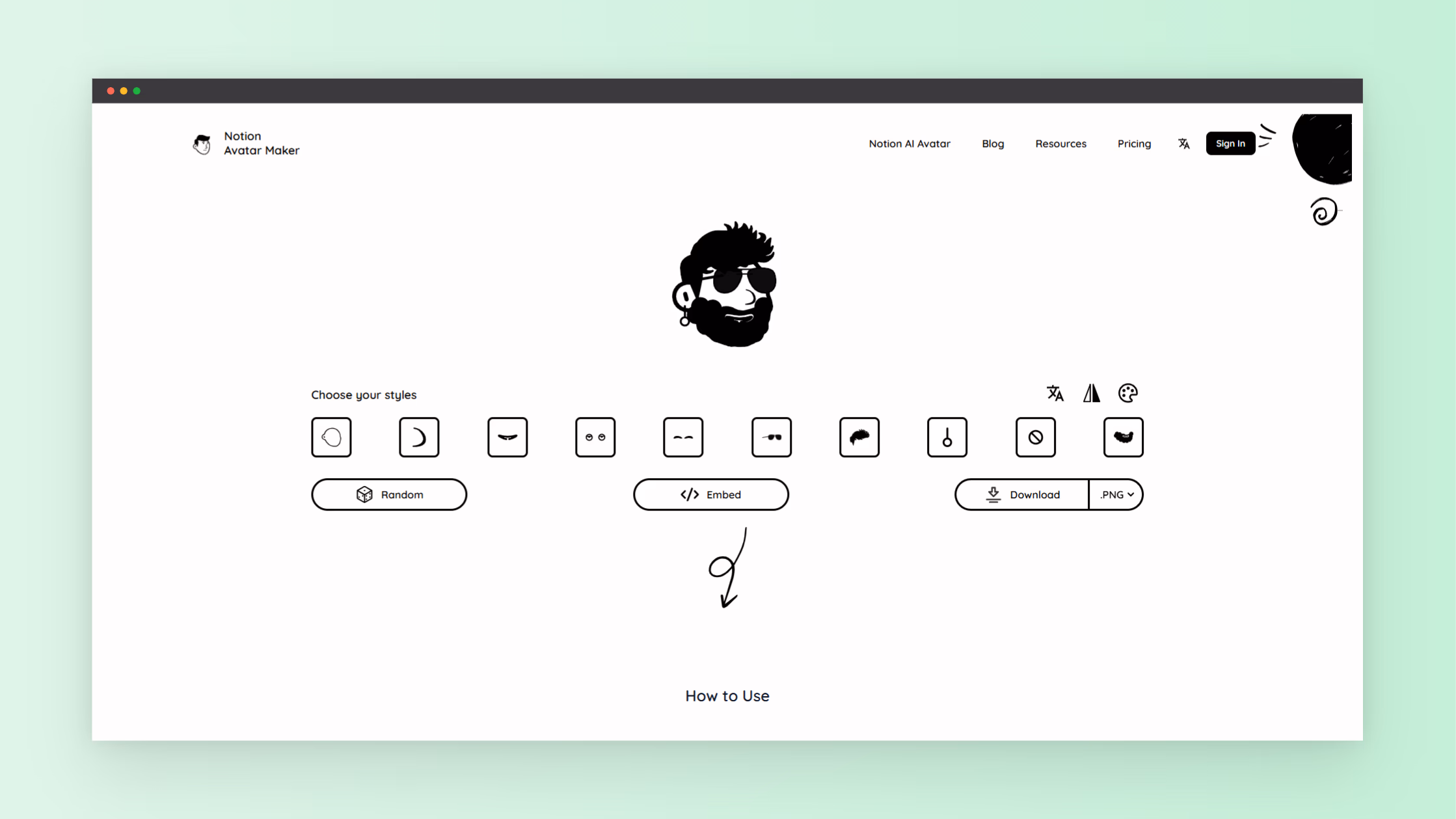 Notion Avatar Maker Image