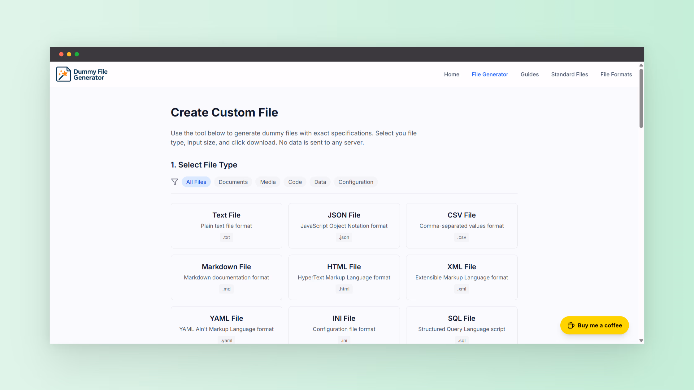 Dummy File Generator Image