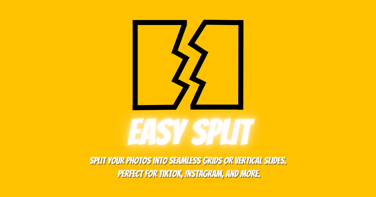 Easy Split Image