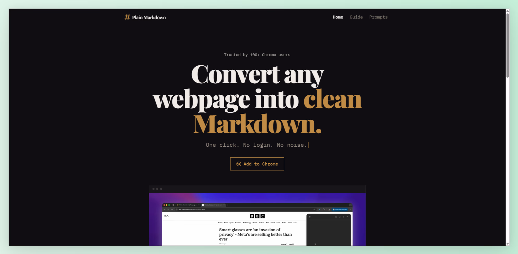 Plain Markdown Image