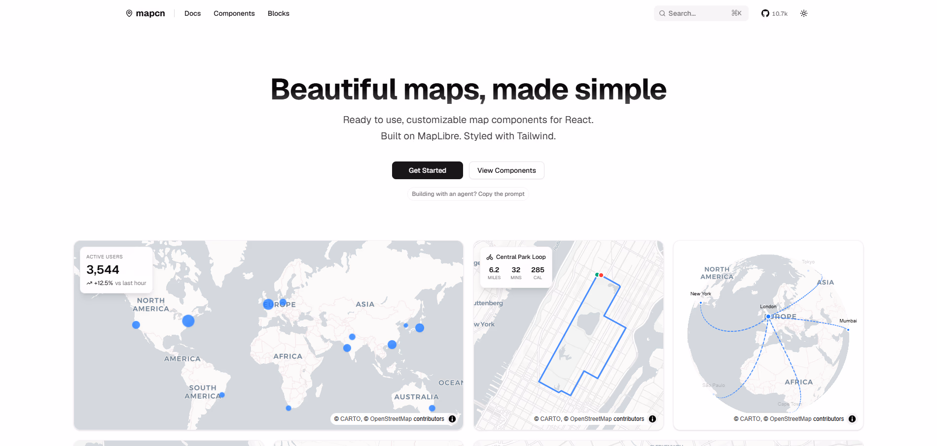 Mapcn.Dev Image